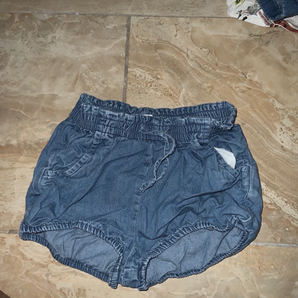 Chambray shorts 4